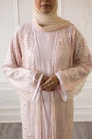 Couture Glam Abaya - Royal Pink