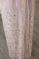 Couture Glam Abaya - Royal Pink