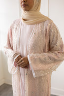 Couture Glam Abaya - Royal Pink