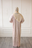 Couture Glam Abaya - Royal Pink
