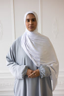 Butter Khadija Abaya - Sky Grey
