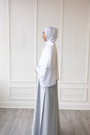 Butter Khadija Abaya - Sky Grey