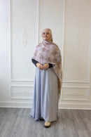 Inner Half Sleeved Slip Dress Only (Light Gray)