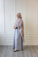 Inner Half Sleeved Slip Dress Only (Light Gray)