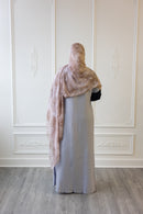 Inner Half Sleeved Slip Dress Only (Light Gray)