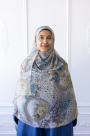 New Printed Chiffon Hijab - Royal Tapestry