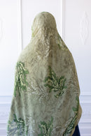 New Printed Chiffon Hijab - Verdant Bloom