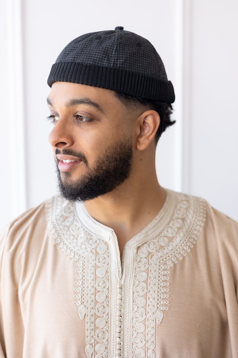 Dockers Pattern Dockers Style Knit Brim Kufi (Pattern)