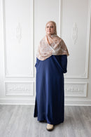 Butter Khadija Abaya (Navy Blue)