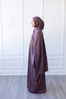 Serene Mauve Prayer Dress