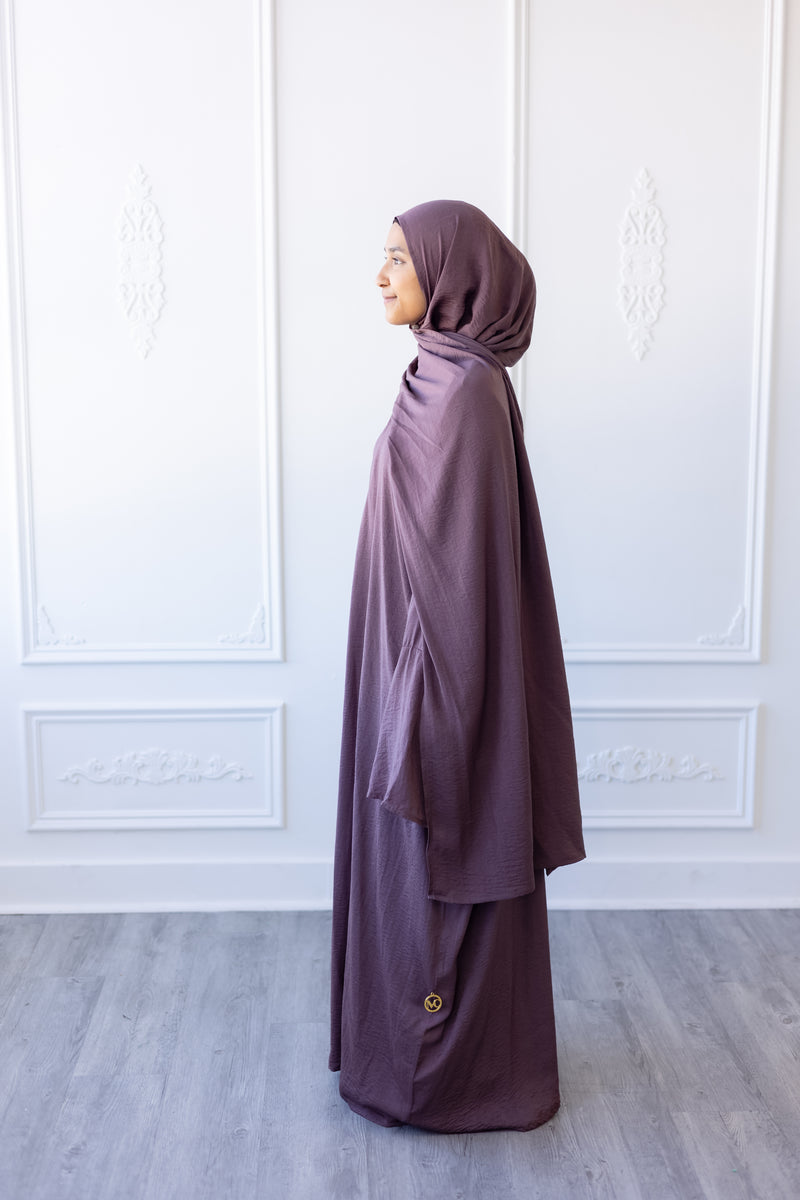 Serene Mauve Prayer Dress