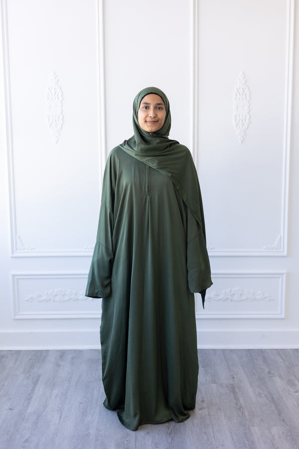 Rahma Olive Prayer Dress