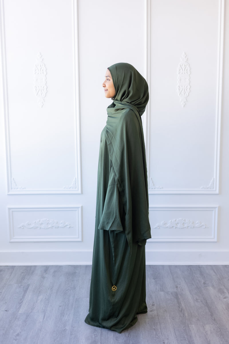 Rahma Olive Prayer Dress