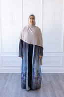 Moonlit Garden Kimono Abaya