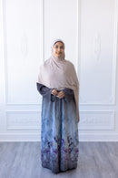 Moonlit Garden Kimono Abaya