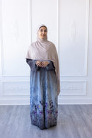 Moonlit Garden Kimono Abaya