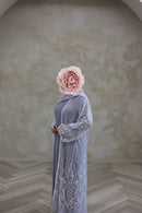 Couture Glam Abaya - Lavender