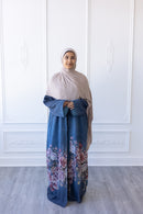 Midnight Rose Kimono Abaya