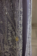 Couture Glam Abaya - Lavender