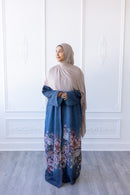 Midnight Rose Kimono Abaya