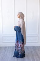 Midnight Rose Kimono Abaya