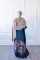 Midnight Rose Kimono Abaya