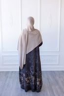 Dusky Petals Kimono Abaya