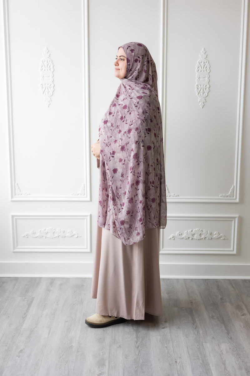 Umm Salama Cotton Blend Loose Fit  Abaya (Hopsack)