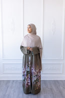 Olive Blossom Kimono Abaya