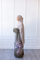 Olive Blossom Kimono Abaya