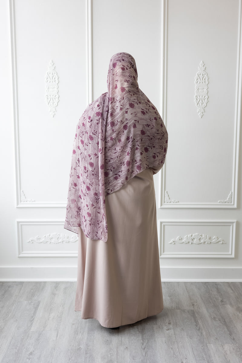 Umm Salama Cotton Blend Loose Fit  Abaya (Hopsack)