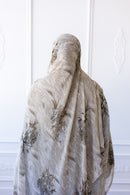 New Printed Chiffon Hijab - Sandstone Bloom