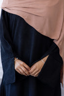 🎉🎉 NEW Corduroy Abaya - Cosmic Black