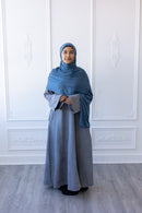 🎉🎉 NEW Corduroy Abaya Cosmic Grey