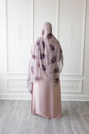 Butter Khadija Abaya (Coral Pink)