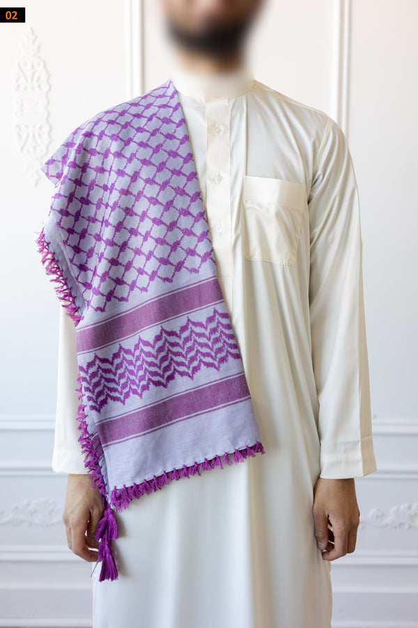 Imamah/Keffiyyah – Lilac Sands