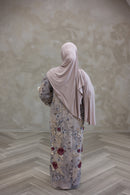 3D Couture Glam Abaya - Rose Vine