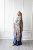 Butter Khadija Abaya (Aegean Blue)