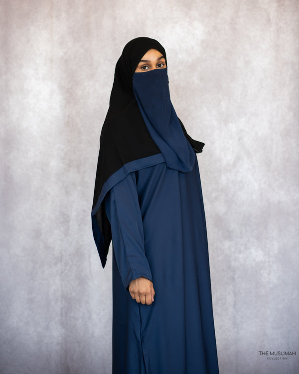 Sample Sale - Hafsa Abaya Navy Blue