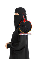 Bedoon Essm Niqab | Single Stitch - 7ZNR