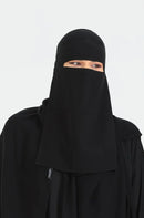 Bedoon Essm Niqab | Double Stitch - 931LNR