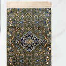 Al Rawdah Madina Masjid Edition Prayer Mat with Premium 13mm Cushioning - Madina Green