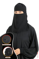 Bedoon Essm Niqab | Single Stitch - 7ZNR