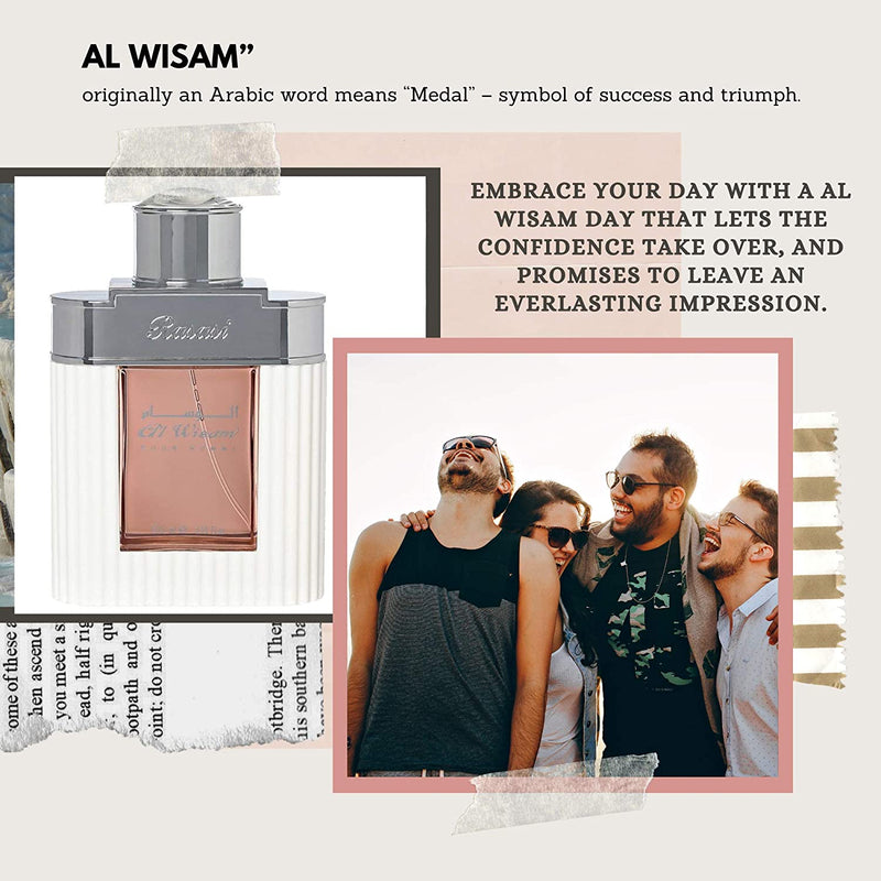 Al Wisam Day EDP for Men 100ML ( 3.40 oz)