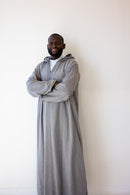 Moroccan Milifa Hoodie - Gray