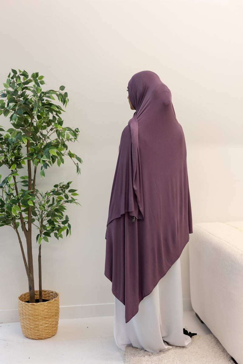 Jersey Hijab - Dusty Rose