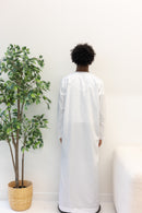 Emirati Thobe (Japanese Cotton White)
