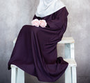 Mini Muslimah Kids Girls Abaya (Eggplant Purple)