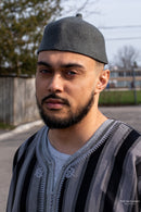 Turkish Style Kufi (Grey)