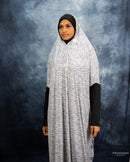 Women's Salah Prayer Garment Grey and Black CLEARANCE SALE